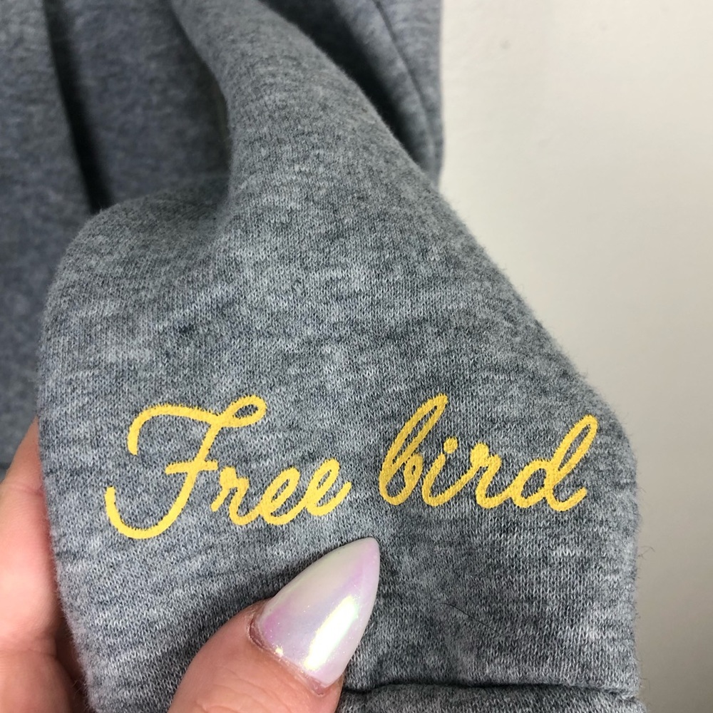 Urban Nation Free Bird Sunflower Hoodie - Picture 4 of 7